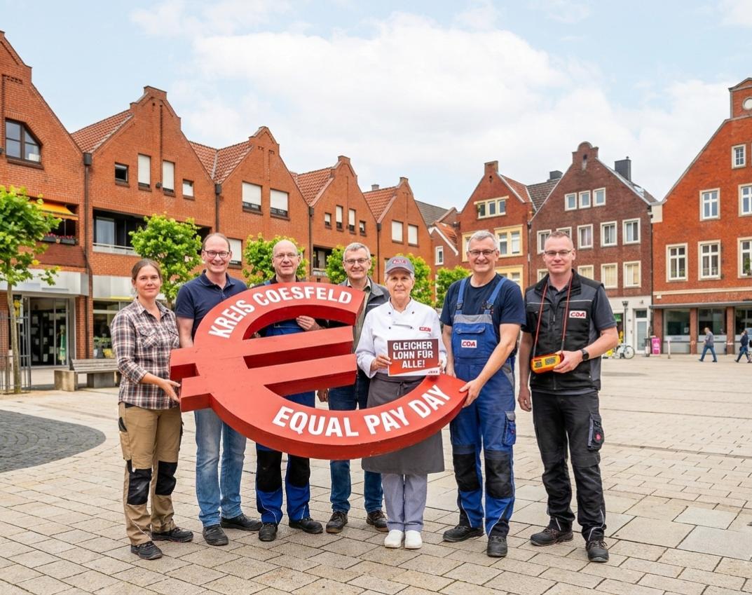 Symbolbild zum Equal Pay Day